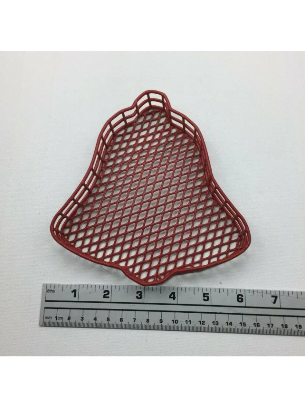 Christmas Wire Mesh Decorative Gift Giving Baskets X-Mas Tree and Bell Shape
